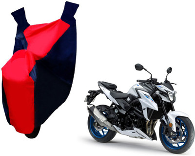 Selifaur Two Wheeler Cover for Suzuki(GSX, Red, Blue)
