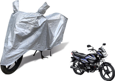 MOCKHE Waterproof Two Wheeler Cover for Hero(Splendor NXG, Silver)