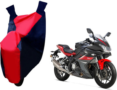 Selifaur Two Wheeler Cover for DSK Benelli(GS, Red, Blue)