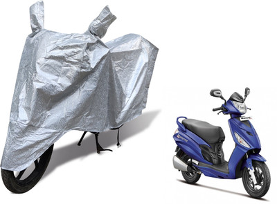 Auto Hub Waterproof Two Wheeler Cover for Hero(Maestro Edge, Silver)