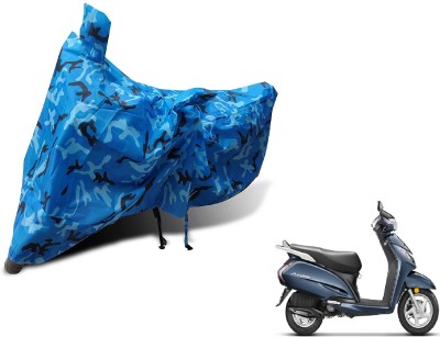 MOCKHE Waterproof Two Wheeler Cover for Honda(Activa 3G, Blue)