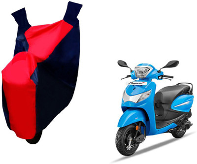 Selifaur Two Wheeler Cover for Hero(Pleasure, Red, Blue)