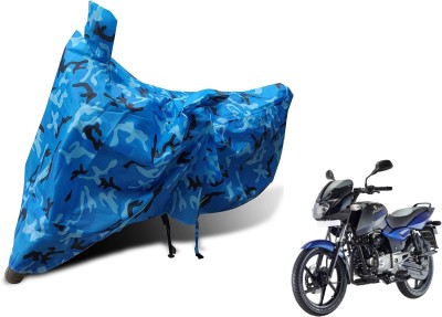 MOCKHE Waterproof Two Wheeler Cover for Bajaj(Pulsar 150 DTS-i, Blue)