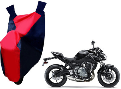 Selifaur Two Wheeler Cover for Kawasaki(Z250, Red, Blue)