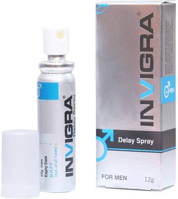 Invigra Delay Spray For Men - Delay Ejaculation - Extra Power Time Spray