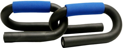 LCARNO NSPA67_S Shaped Push Up Bars with Strong Steel Pushup Stands Push-up Bar(Black)