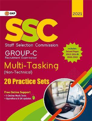 Ssc 2021 Group C Multi-Tasking (Non Technical) 20 Practice Sets(English, Paperback, unknown)