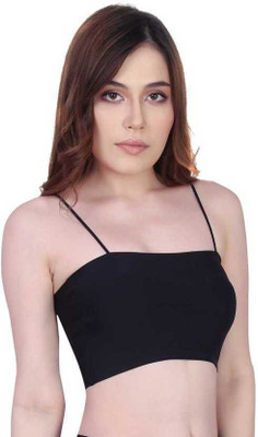 Ap Enterprise Girls Cami Bra Lightly Padded Bra(Black)