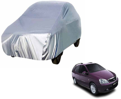 ask Car Cover For Toyota Innova Crysta (Without Mirror Pockets)(Silver)