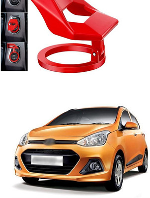 PRTEK Car Engine Start Button Protective Cover，Universal Car Key Cap Cover Push Start Car Accessories (RED) A242 Engine Start/Stop Button