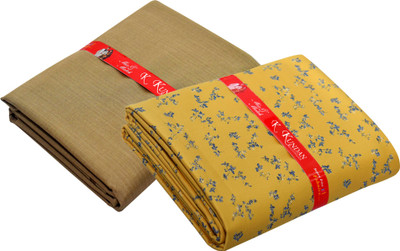 KUNDAN SULZ GWALIOR Cotton Blend Printed Shirt & Trouser Fabric