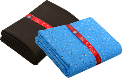 KUNDAN SULZ GWALIOR Cotton Blend Printed Shirt & Trouser Fabric