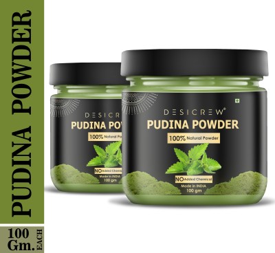 Desi Crew Pure & Natural PudinaPowder 200 GM(200 g)