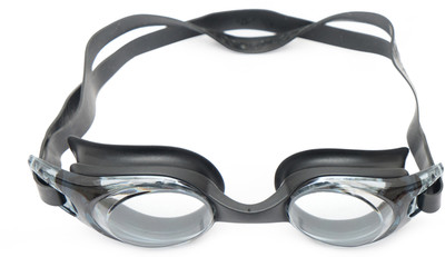 ArrowMax swimming goggles for men women girls boys free size glasses Swimming Goggles(Black)