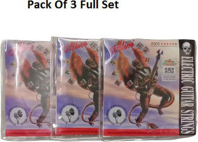 Mtunes Electric Alice Elec a 506 Pack Of 3 Guitar String(Pack of 3, 18 Strings)