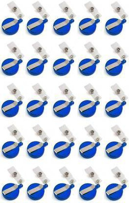 Dey 's stationery store Plastic ID Badge Holder(Pack of 25)