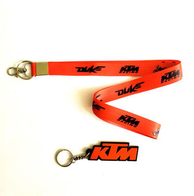 ShopTalk Ready To Race Fabric Id Tag With rubber Pack of 2 Key Chain