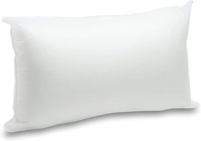 VJSTAR Cotton Solid Sleeping Pillow Pack of 1(White)