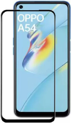 ISAAK Edge To Edge Tempered Glass for OPPO A54 5G Edge to Edge, Full Glue, 11D Tempered Glass(Pack of 1)