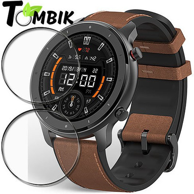 tombik Impossible Screen Guard for Amazfit GTR 47mm Smartwatch(Pack of 2)