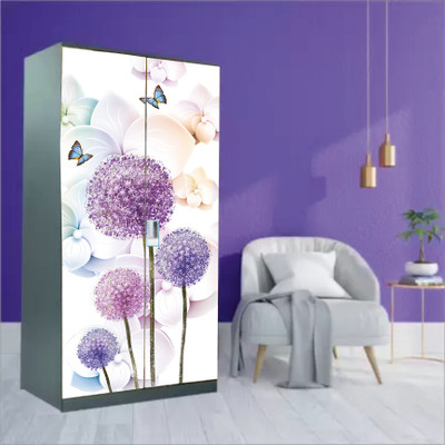 AY FASHION 121.92 cm Decorative Self Adhesive Wallpaper Wall Sticker for Almirah/Wardrobe_AST_081 Self Adhesive Sticker(Pack of 1)
