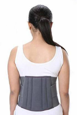 WAFCO Best Ortho Solution Back Pain, Back Spasms, Sciatica Pain Back / Lumbar Support(Grey)
