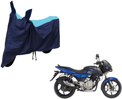 Selifaur Two Wheeler Cover for Bajaj(Pulsar 150 DTS-i, Blue)