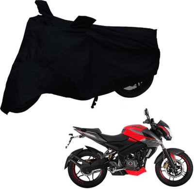 HWSXQAE Waterproof Two Wheeler Cover for Bajaj(Pulsar 220 DTS-i, Black)