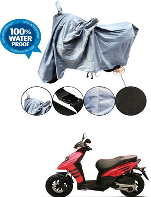 MMSSTAR Waterproof Two Wheeler Cover for Aprilia(Storm 125, Grey)
