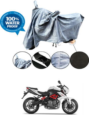 MMSSTAR Waterproof Two Wheeler Cover for Benelli(TNT 600i, Grey)