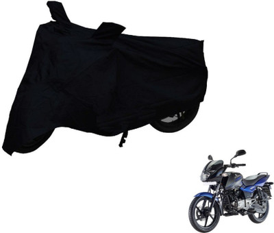 Trendymart Two Wheeler Cover for Bajaj(Pulsar 150 DTS-i, Black)