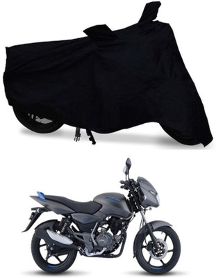 WMIZEXA Waterproof Two Wheeler Cover for Bajaj(Pulsar 125, Black)