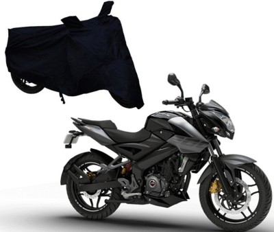 WMIZEXA Waterproof Two Wheeler Cover for Bajaj(Pulsar NS 200, Black)