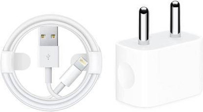 CIHLEX 12 W 5 A Wall Charger for Mobile with Detachable Cable(White, Cable Included)