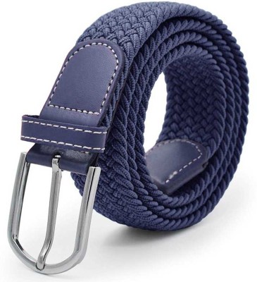 Saiyam Men Casual, Evening, Formal, Party Blue Artificial Leather Belt