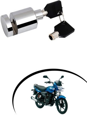 Giinix 3 Meter Black Bike Silencer Wrap With 2 Clamp for Platina 100 DTS-i Bike Exhaust Heat Shield