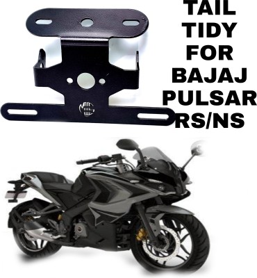 SHOWRIDE Good Quality Pulsar Tail Tidy Fender Eliminator For NS 200, RS 200, 220F Bike Number Plate(Aluminium 11.5 cm  x  9.5 cm)