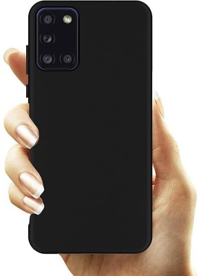 Phone Care Back Cover for Samsung Galaxy A31(Black, Grip Case, Pack of: 1)