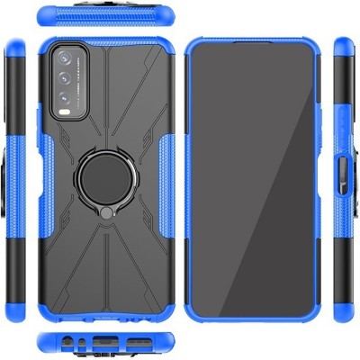 ZIVITE Back Cover for Vivo Y20i(Blue, Pack of: 1)