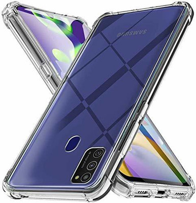 DropFit Bumper Case for Samsung Galaxy A21s(Transparent, Shock Proof, Pack of: 1)