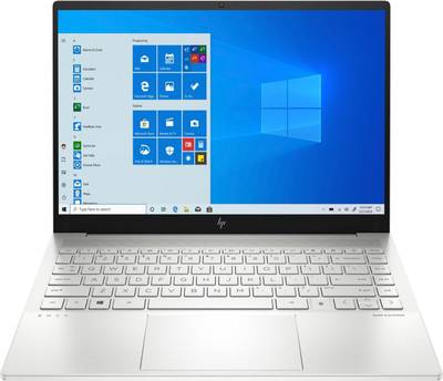 HP HP Envy Intel EVO Core i5 11th Gen - (16 GB/512 GB SSD/Windows 10 Home/4 GB Graphics) 14-eb0019TX Thin and Light Laptop  (14 inch, Natural Silver, 1.59 Kg, With MS Office)
