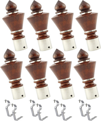 Mars Enterprises Maroon Rod Rail Bracket Metal