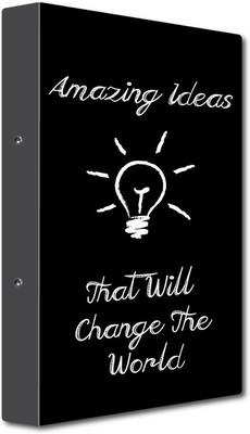 Nourish Cardboard Display File(Set Of 1, Multicolor)
