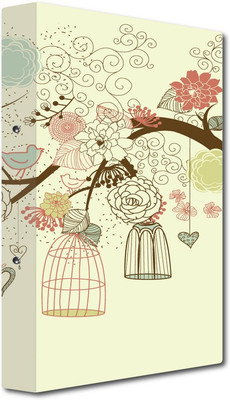 Nourish Cardboard Display File(Set Of 1, Multicolor)