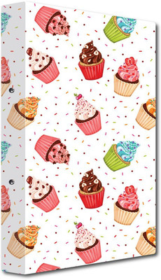 Nourish Cardboard Display File(Set Of 1, Multicolor)