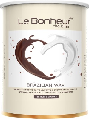 Le Bonheur Brazilian Wax | Stripless Wax | White Chocolate | 500g Wax(500 g)