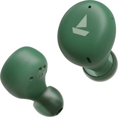 boAt Airdopes 381 with ASAP charge Bluetooth Headset Army Green