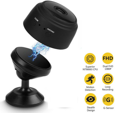SIOVS Spy Wireless Network Camera Smart Cctv Camera Full HD Micro Wifi Hidden Spy Camera(64 GB, 1 Channel)