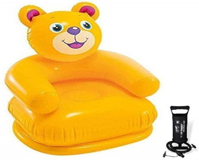 ECOM BHARAT ZX22 Inflatable Sofa/ Chair, Inflatable Toy Pump(Yellow)