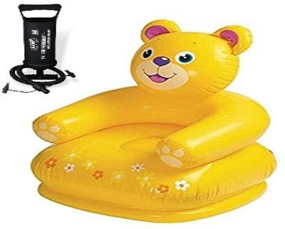 ECOM BHARAT ZX23 Inflatable Sofa/ Chair, Inflatable Toy Pump(Yellow)